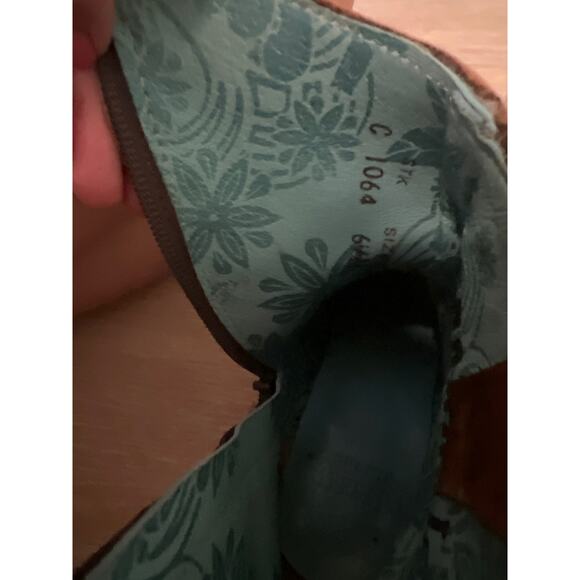 Corral Women’s Chocolate Ankle Boots Size 6.5 Medium C 1064 - Picture 8 of 11